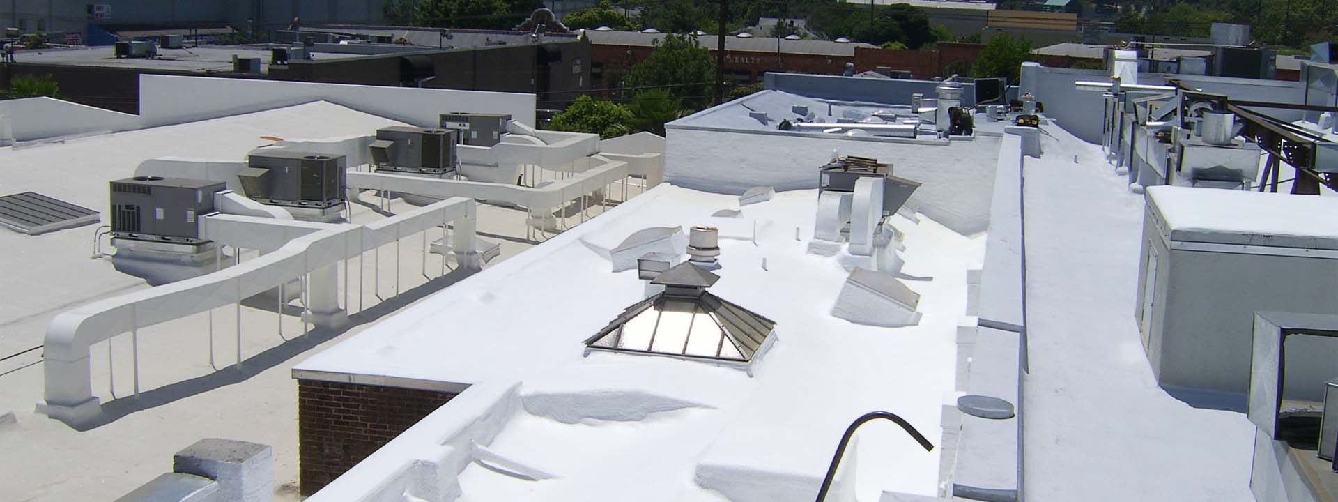 Commercial Roofing Systems - Polyurethane Foam Roofing