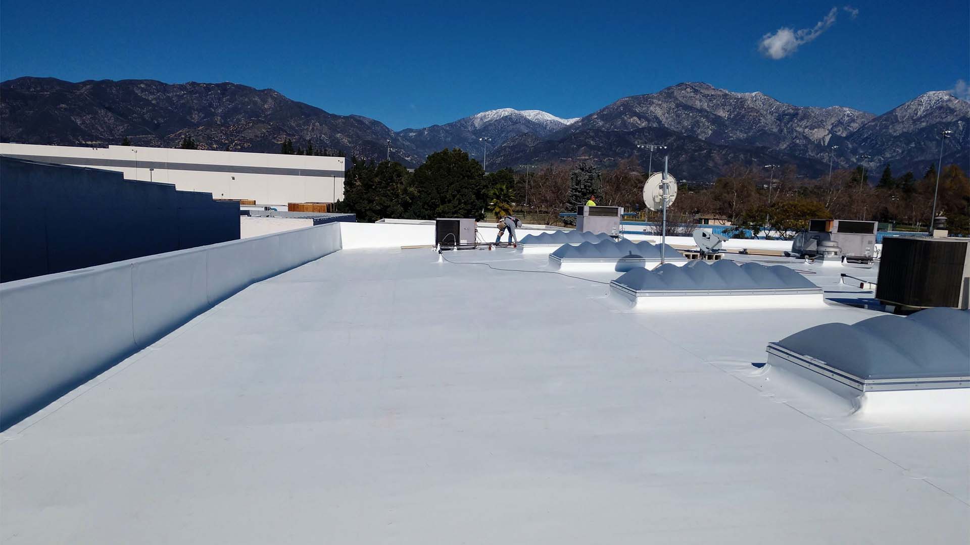 Upland Single Ply TPO Commercial Roofing