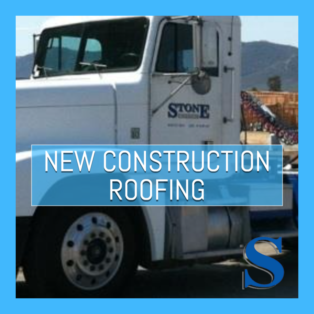 New Construction Roof Installation Stone Roofing