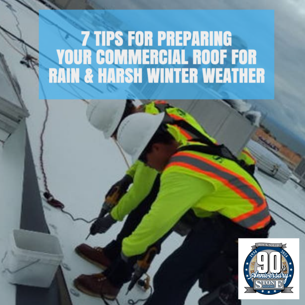 Rain Preparation Tps for Commercial Roofs