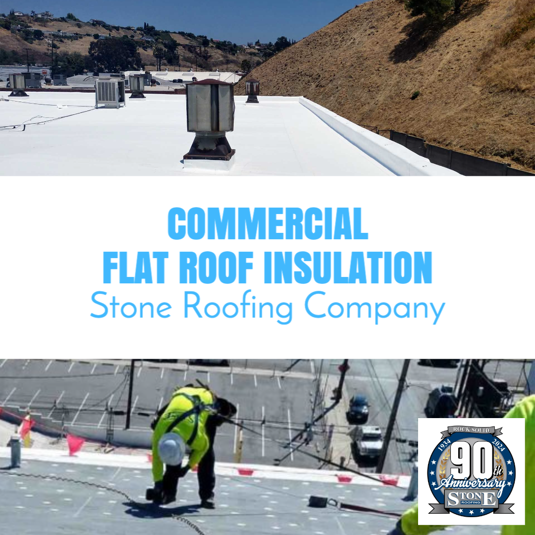 Commercial Flat Roof Insulation California